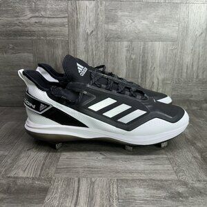 Adidas Icon 7 Boost Men's size 15 Black and White Metal Baseball Cleats